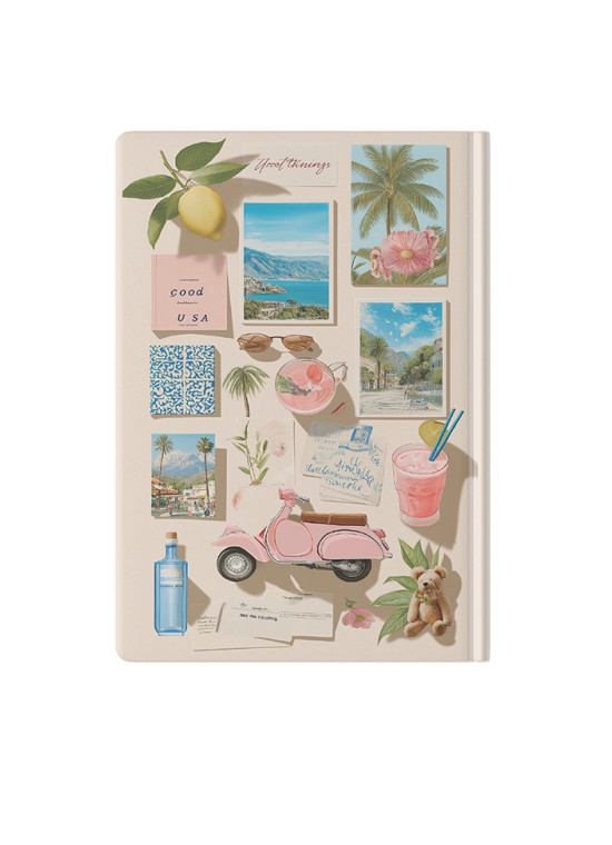 دفتر یادداشت جیبی مسترنوت طرح تعطیلات صورتی