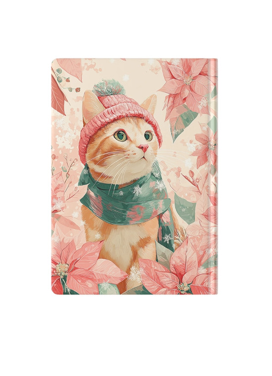 دفتر یادداشت جیبی مسترنوت طرح گربه زمستونی