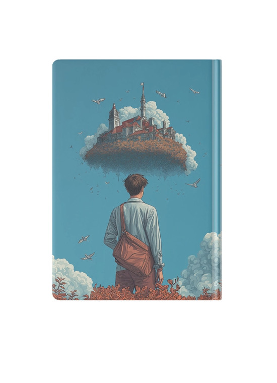 دفتر یادداشت جیبی کد N-25 طرح قلعه متحرک