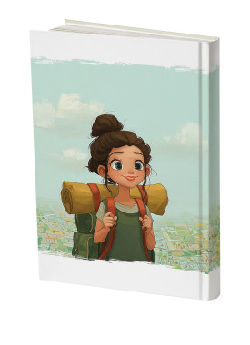 دفتر خط دار رقعی مسترنوت طرح ماجراجوی کوچک