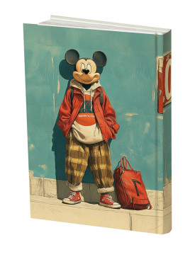 دفتر خط دار رقعی مسترنوت طرح استریت استایل