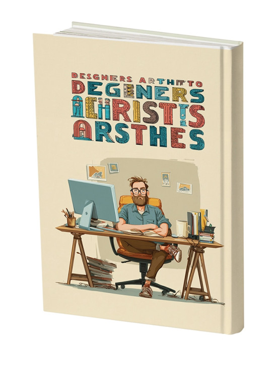 دفتر خط دار N-34 | طرح میز خلاقیت مسترنوت | دفتر خط‌دار