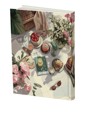 دفتر پلنر رقعی مستر نوت - طرح پیک نیک آفتابی | برنامه ریزی فانتزی A5