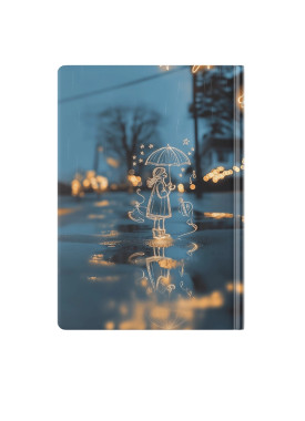 پلنر رنگی جیبی کد N-08 طرح چتر ستاره ای