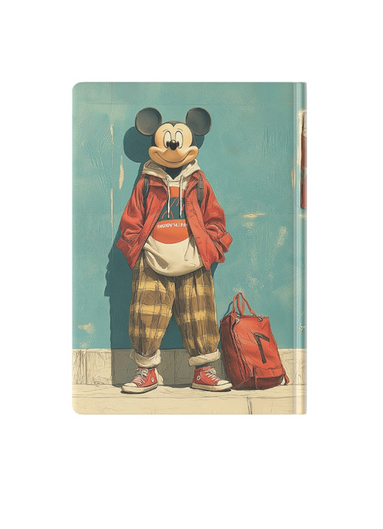 پلنر رنگی جیبی کد N-09 طرح میکی استریت استایل