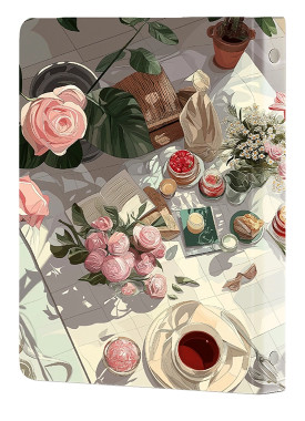 کلاسور 26 حلقه کد N-28 طرح پیک نیک آفتابی