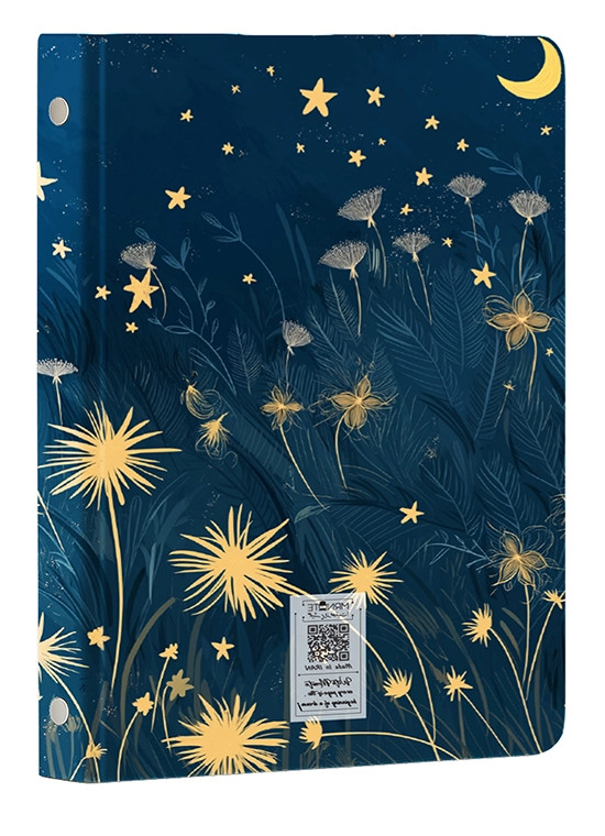 کلاسور ۲۶ حلقه طرح قاصدک آرزو مدل N-30 | خرید کلاسور فانتزی و جذاب