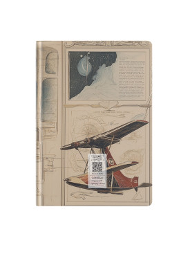 پلنر رنگی جیبی کد N_18 طرح رویاهای پرواز