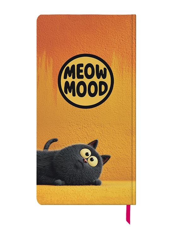 دفتر یادداشت پالتویی کد N-26 طرح میو مود