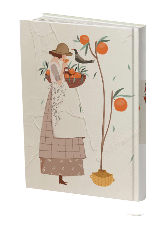 سررسید سال 1405 کد 101 طرح دخترِ باغ نارنج