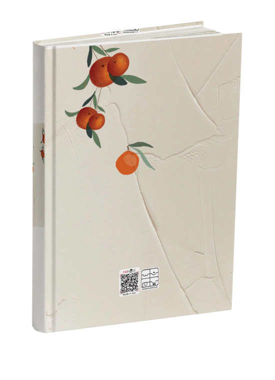 سررسید ۱۴۰۵ کد ۱۰۱ مستر نوت | طرح دخترِ باغ نارنج