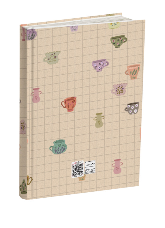 سررسید ۱۴۰۵ کد ۱۱۱ مستر نوت | طرح فنجان و آرامش