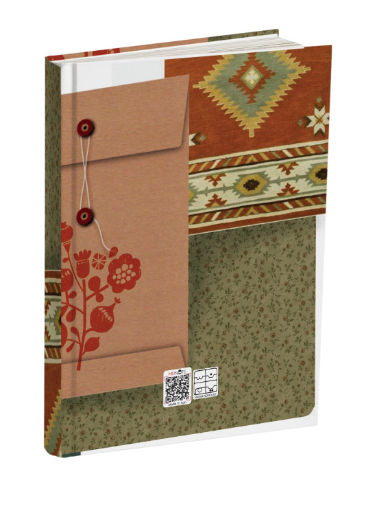 سررسید ۱۴۰۵ کد ۱۱۳ مستر نوت | طرح قالیچه پرنده