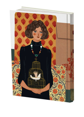 سررسید سال 1405 کد 113 طرح قالیچه پرنده