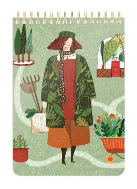 دفتر شطرنجی یادداشتی سایز 1/8 کد 03