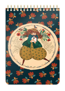 دفتر شطرنجی یادداشتی سایز 1/8 کد 05