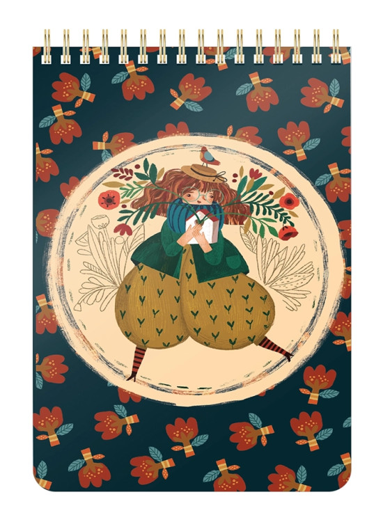 دفتر شطرنجی یادداشتی سایز 1/8 کد 05