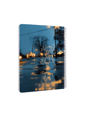 سررسید سیمی سال 1405 کد N-08 طرح چتر ستاره ای