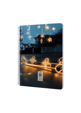 سررسید سیمی سال 1405 کد N-08 طرح چتر ستاره ای