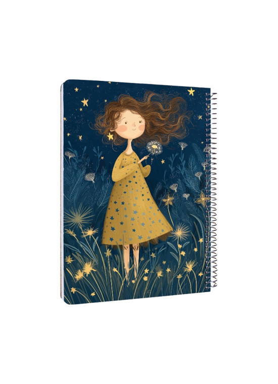 سررسید سیمی سال 1405 کد N-30 طرح قاصدک آرزوی