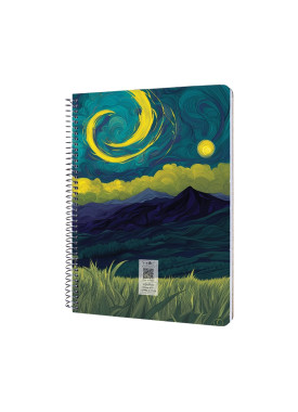 سررسید سیمی سال 1405 کد N-10 طرح ونکوک و آسمان پرستاره