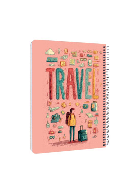 سررسید سیمی سال 1405 کد N-35 طرح TRAVEL