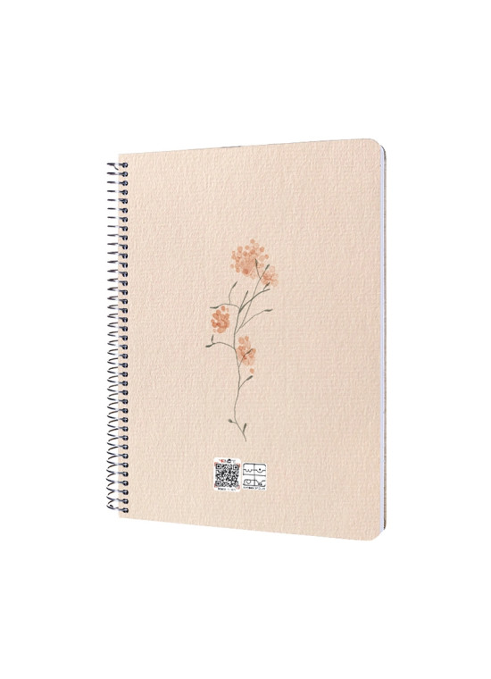 سررسید سیمی ۱۴۰۵ کد ۱۱۴ طرح گل مارگریت | مستر نوت