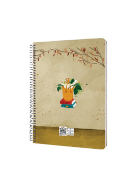 سررسید سیمی سال 1405 کد 121 طرح همسفری پائیزی من