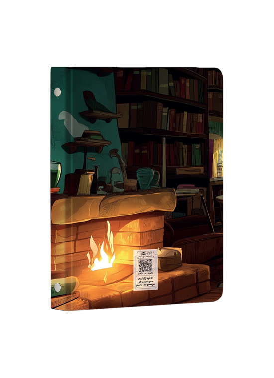 کلاسور ۲۰ حلقه A5 کد N-27 طرح دونالد گانگستر | مستر نوت