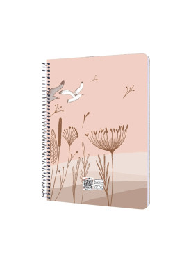 سررسید سیمی سال 1405 کد 122 طرح دخترک و مرغ دریایی