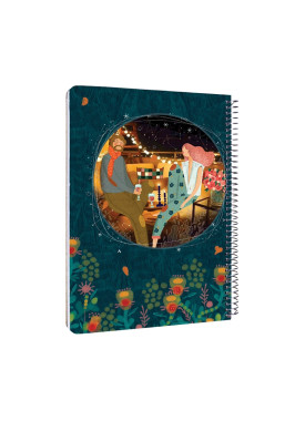 سررسید سیمی سال 1405 کد 125 طرح شب خاطره ها