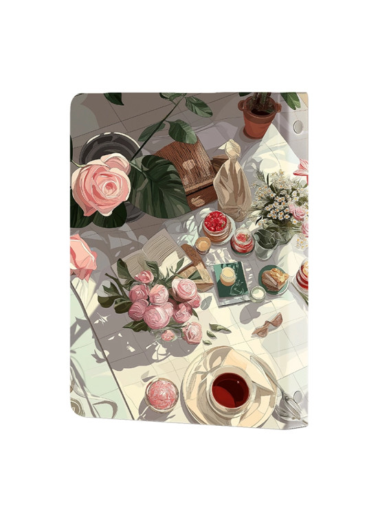 کلاسور 6 حلقه A5 کد N-12 طرح جزیره و ساحل آبی