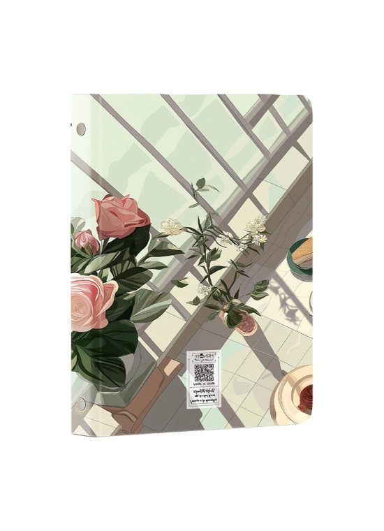 کلاسور 6 حلقه A5 کد N-10 طرح ونکوک و آسمان پرستاره