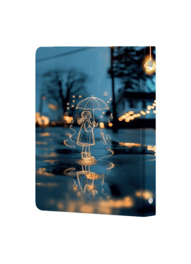 کلاسور 6 حلقه A5 کد N-08 طرح چتر ستاره ای