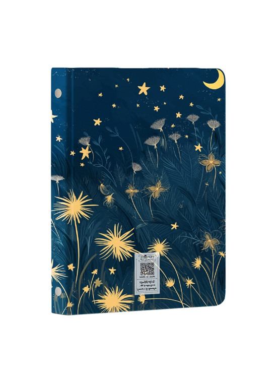 کلاسور 6 حلقه A5 کد N-10 طرح ونکوک و آسمان پرستاره