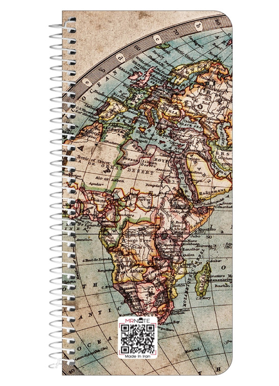 دفتر یادداشت سیمی پالتویی مسترنوت کد 58