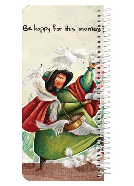 دفتر یادداشت سیمی پالتویی مسترنوت کد 58