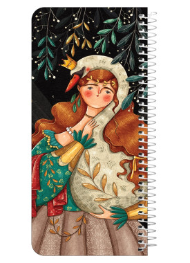 دفتر یادداشت سیمی پالتویی مسترنوت کد 58