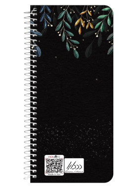 دفتر یادداشت سیمی پالتویی کد 67