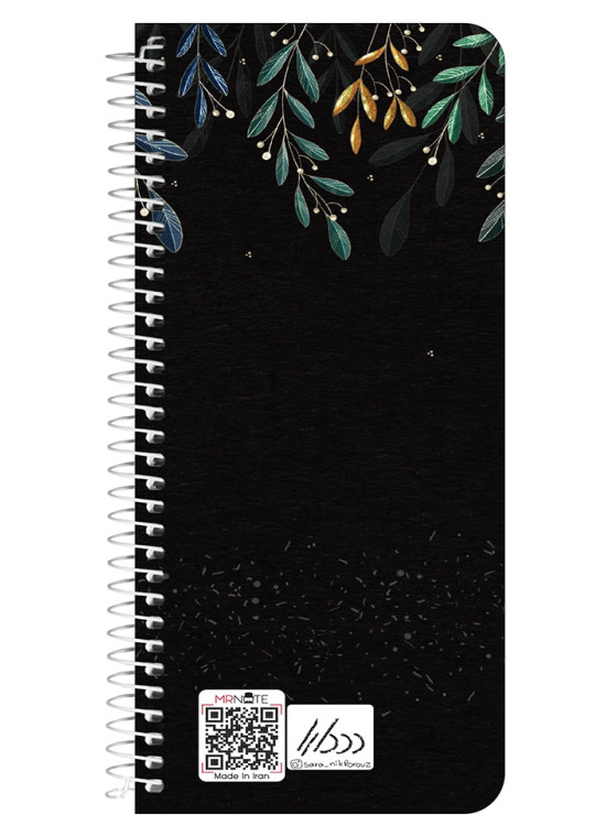 دفتر یادداشت سیمی پالتویی مسترنوت کد 58