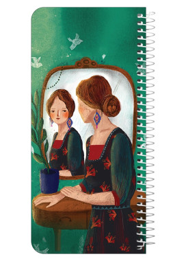 دفتر یادداشت سیمی پالتویی مسترنوت کد 58