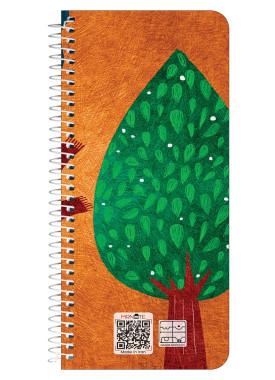 دفتر یادداشت سیمی پالتویی کد 69