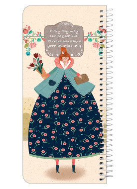 دفتر یادداشت سیمی پالتویی مسترنوت کد 58