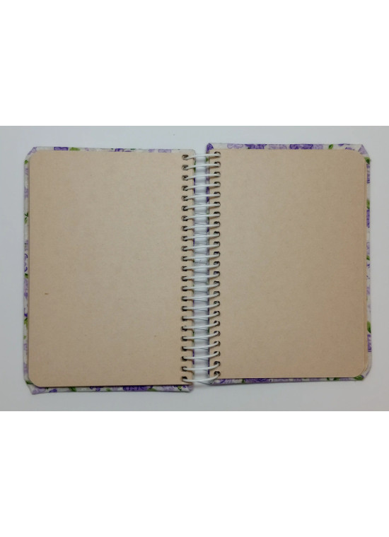 دفتر یادداشتی جلد پارچه‌ای کد 02 | دفتر فانتزی و شیک