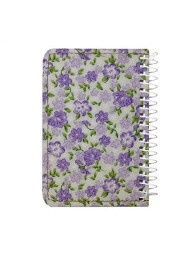 دفتر یادداشتی جلد پارچه‌ای کد 02 | دفتر فانتزی و شیک