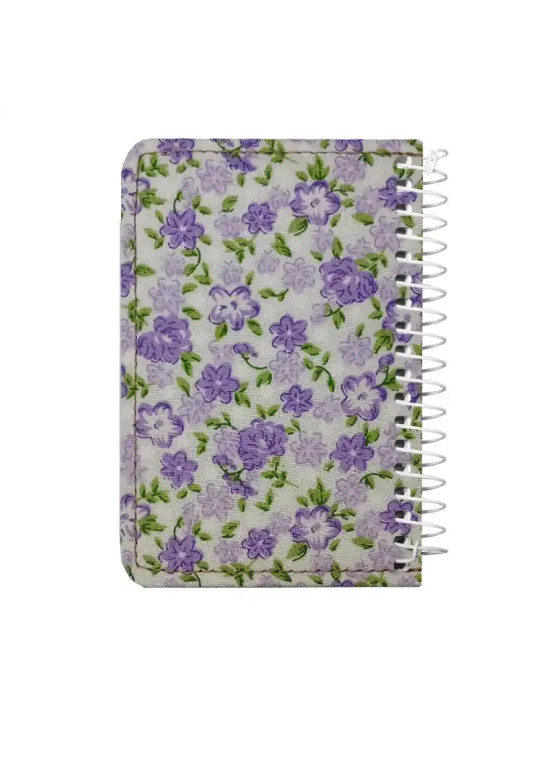 دفتر یادداشتی جلد پارچه‌ای کد 02 | دفتر فانتزی و شیک