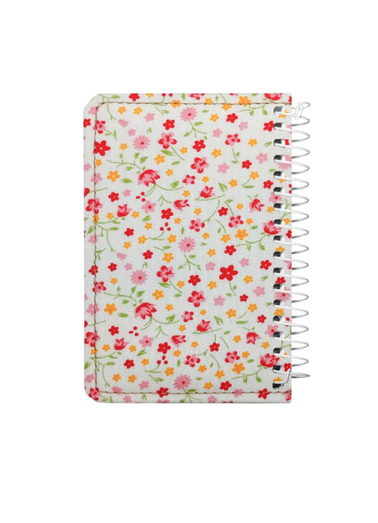 دفتر یادداشتی جلد پارچه‌ای کد 06 | دفتر فانتزی و شیک