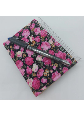 دفتر یادداشتی جلد پارچه ای کد 07